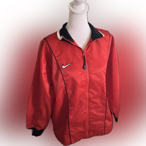 Nike Vintage 90s Track Windbreaker Jacket Size Large Men’s NWOT - Picture 1 of 4